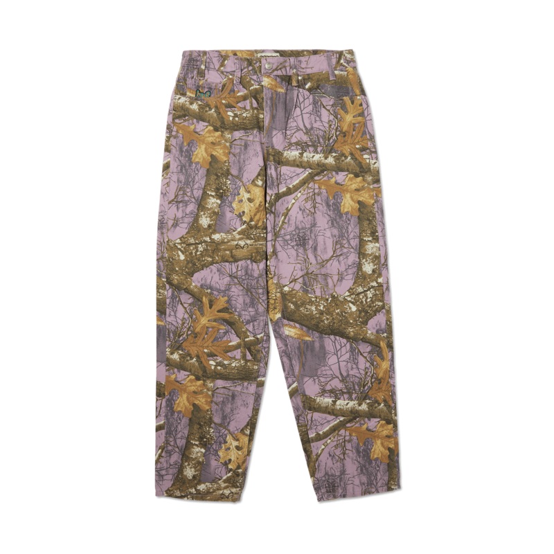 HUF X REALTREE CROMER PANT LILAC 28
