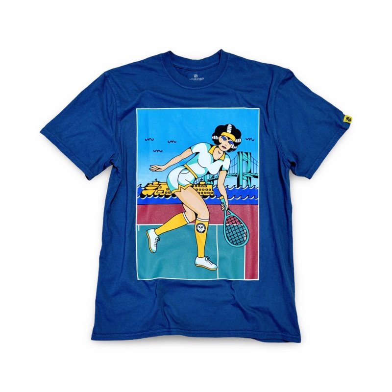 Le Royale Tennis T Shirt Small