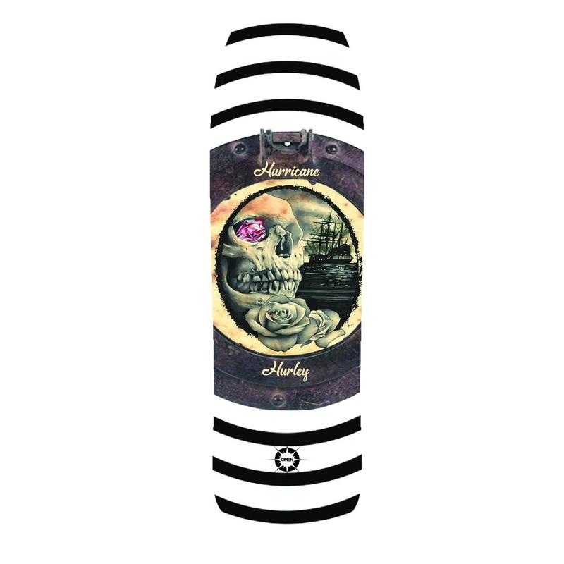 Omen: Captain Hurricane 9.75″ Skateboard Deck