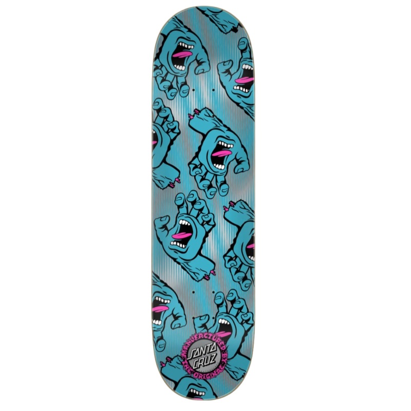 SANTA CRUZ DECK BIRCH HANDS ALL OVER (8.25″) 8.25″