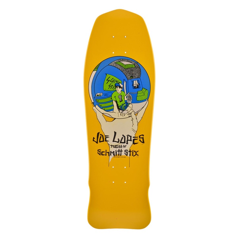 SCHMITT STIX – JOE LOPES CRYSTAL BALL YELLOW (9.875″) 9.875″