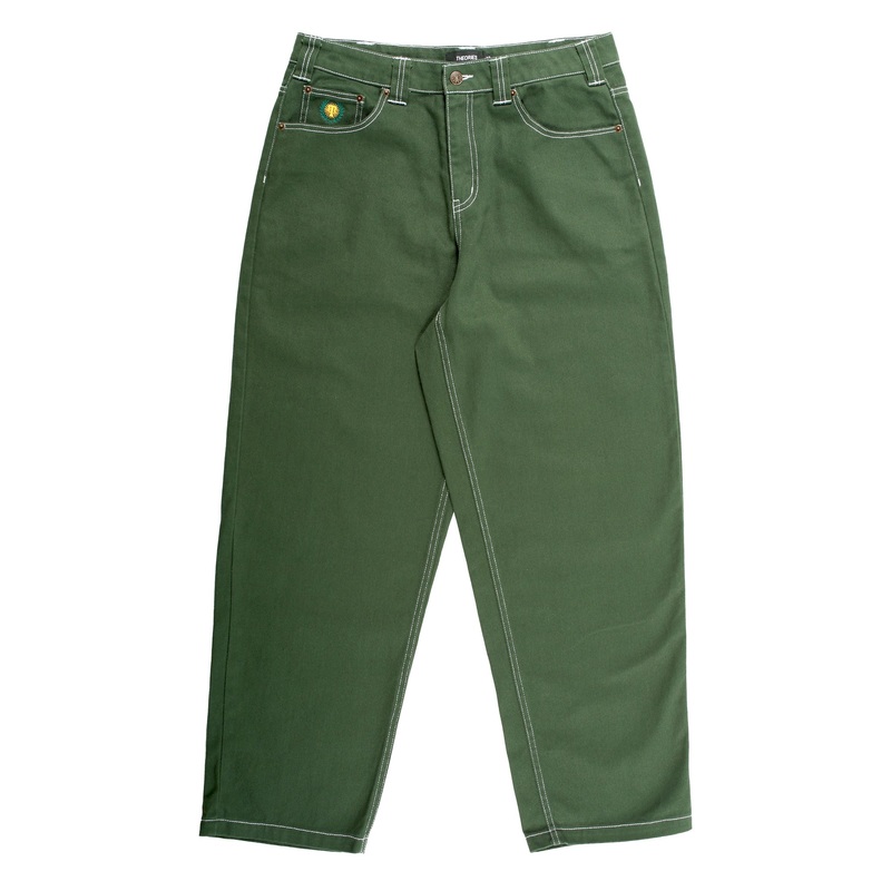THEORIES PLAZA JEANS HUNER GREEN 30
