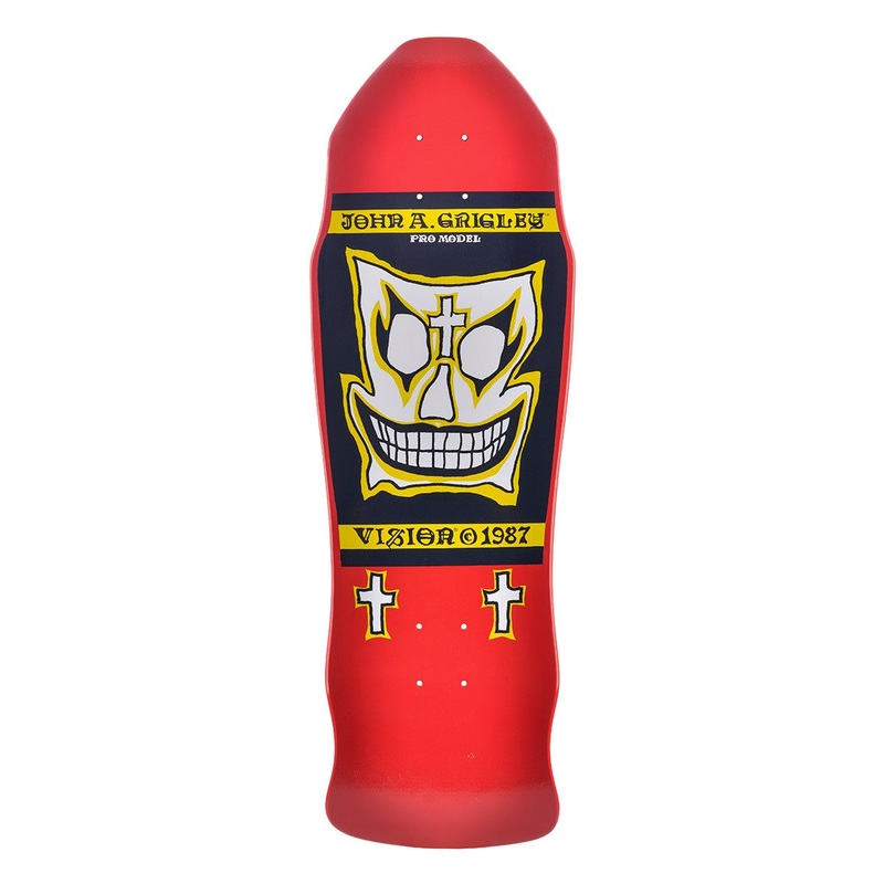 VISION DECK – GRIGLEY I RED (9.5″) 9.5″