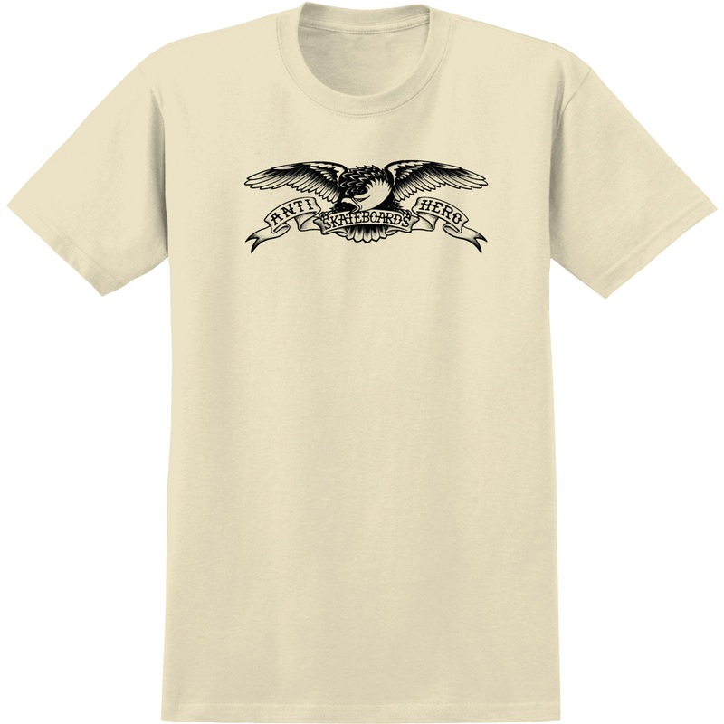 ANITHERO BASIC EAGLE T-SHIRT NATURAL SMALL