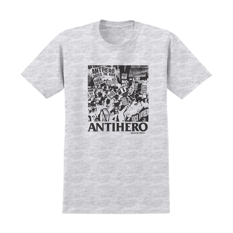Antihero Antihero Sucks T-Shirt S Grey/Black