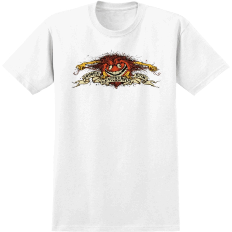 ANTIHERO GRIMPLE EAGLE T-SHIRT WHITE SMALL