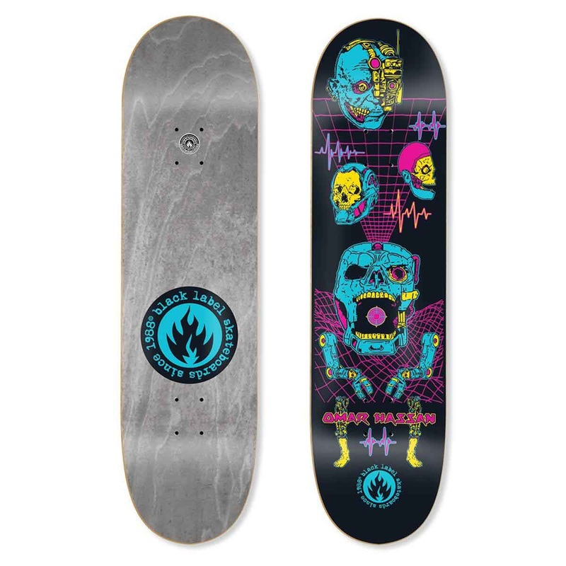 BLACK LABEL DECK HASSAN BLACK FUNERAL (8.38″) 8.38″
