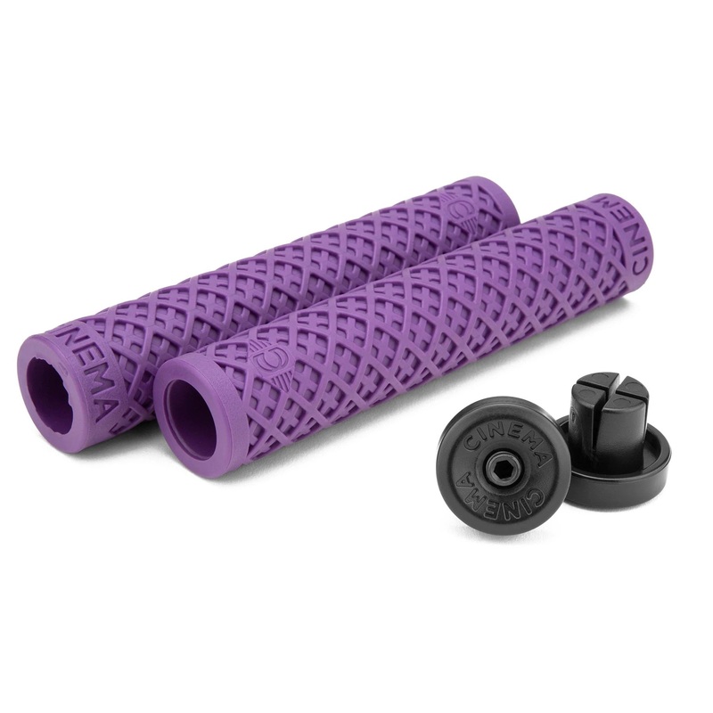 Cinema BMX Interlace Grips – Purple