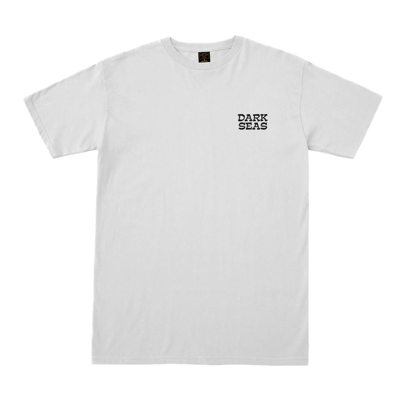 DARK SEAS PACIFIC PALACE STOCK TEE WHITE MEDIUM