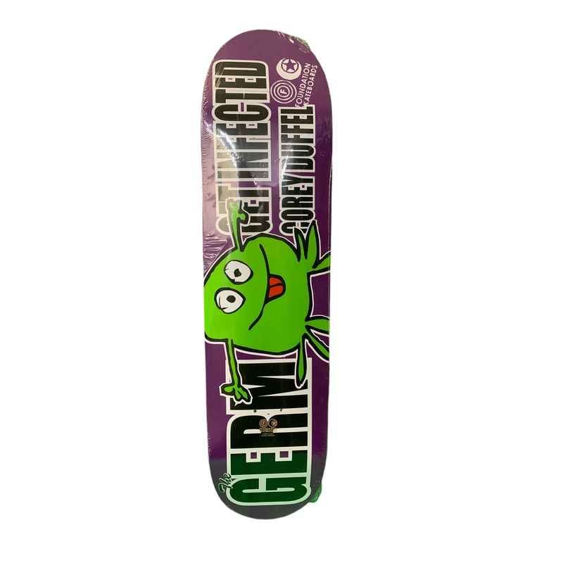 Foundation Corey Duffel The Germ 7.75″ Classic Skateboard Deck