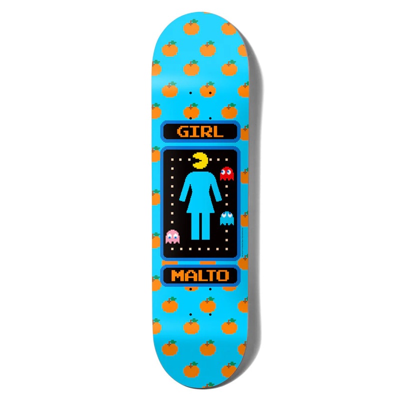 Girl Malto Pac-Man Skateboard Deck – 8.5