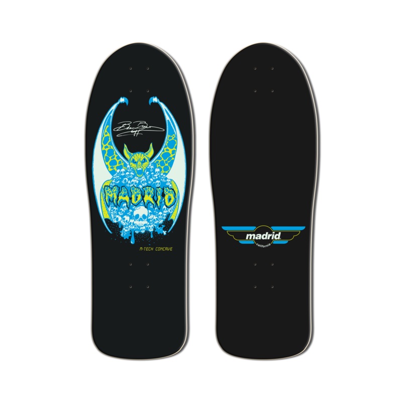 Madrid Retro Glow In The Dark Series Beau Brown Deck Only
