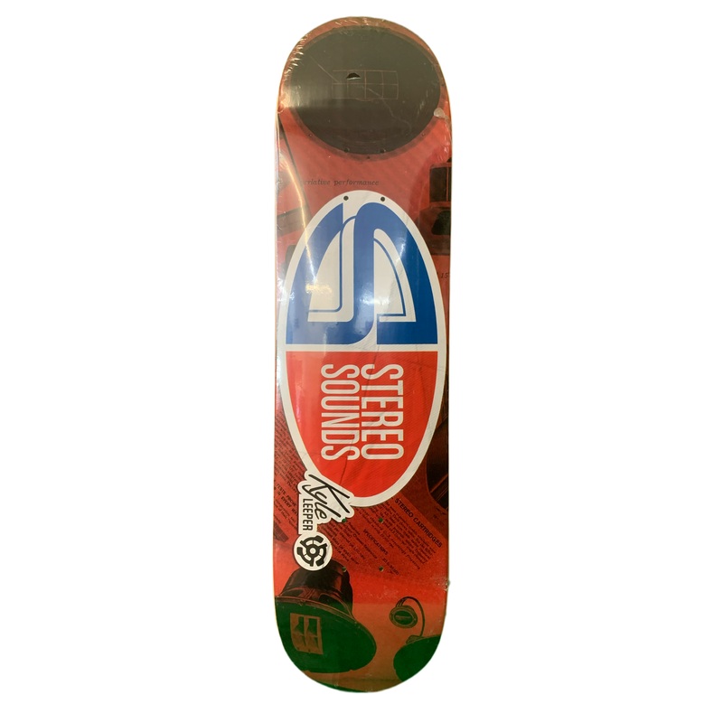 Stereo Kyle Leeper Sounds Logo 8″ Classic Skateboard Deck