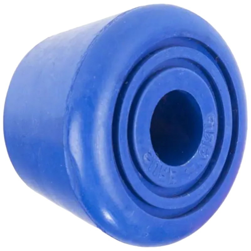 Sure-Grip Bullseye Dark Blue Fixed (Set Of 2) Toe Stops