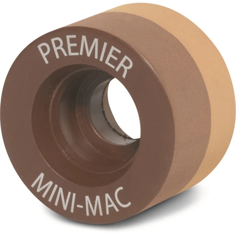 Sure-Grip Fo-Mac Premier Mini Mac 45mm (Set of 8) Brown Roller Skate Wheels