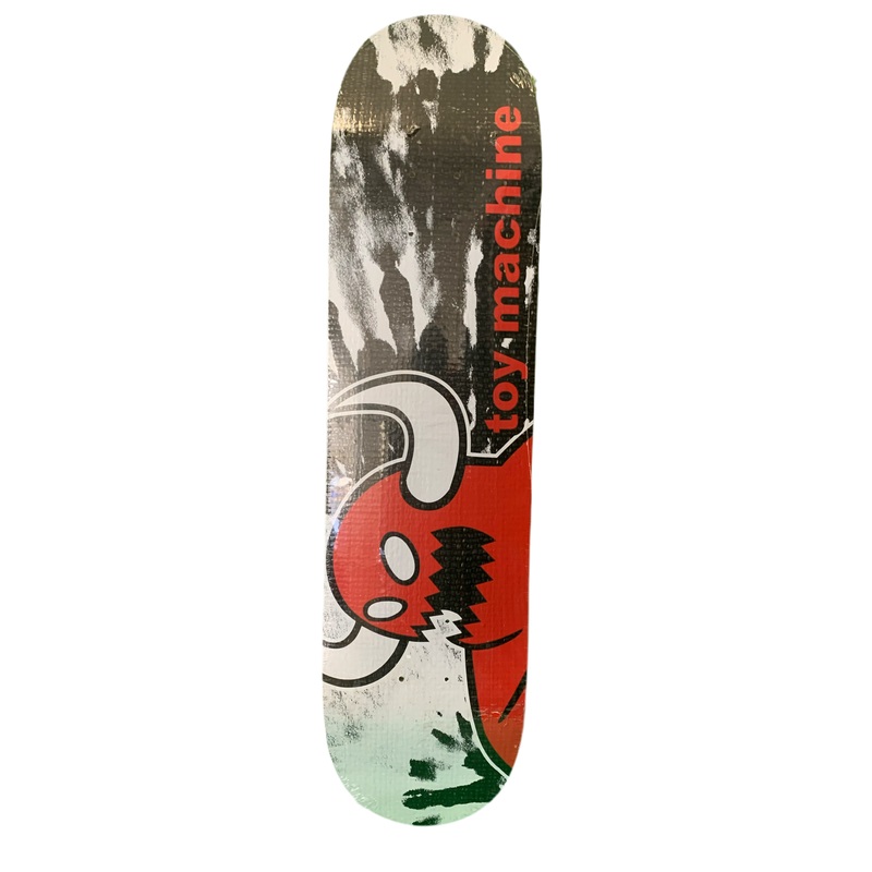 Toy Machine Monster Tie Dye Black/White Slick 7.625″ Classic Skateboard Deck