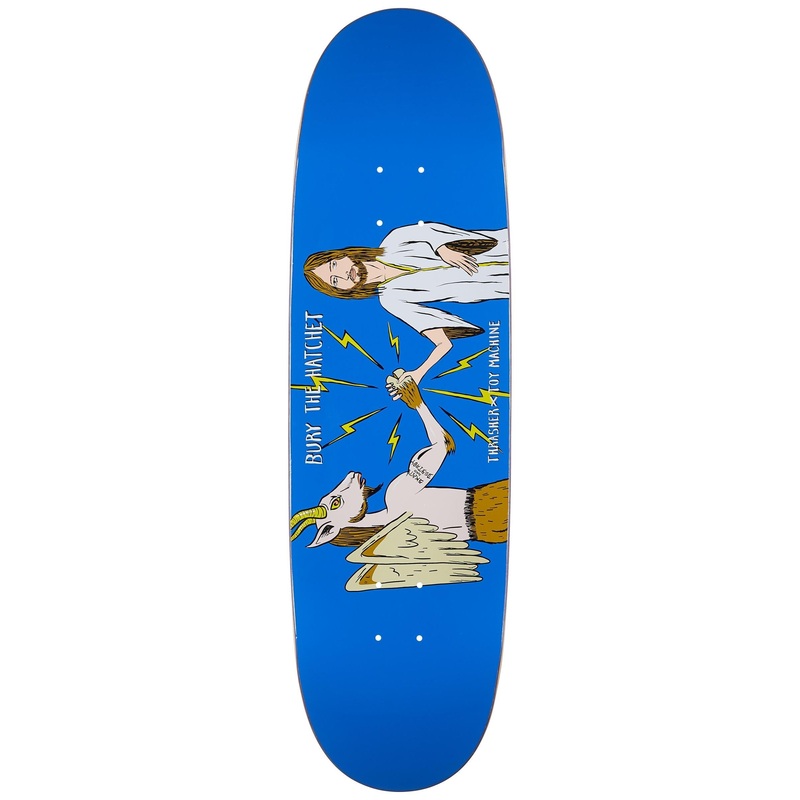 TOY MACHINE X THRASHER – BURY THE HATCHET EGG DECK (8.88″) 8.88″
