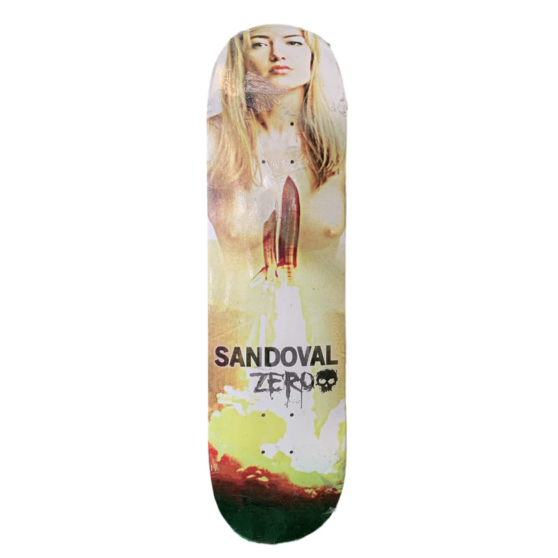 Zero 2008 Tommy Sandoval Rocket Girl 8.125″ Classic Skateboard Deck