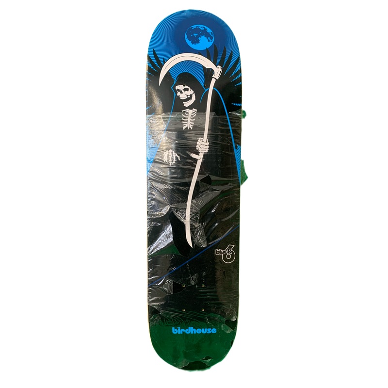 Birdhouse Black 6 Blue/Black Reaper 8″ Classic Skateboard Deck
