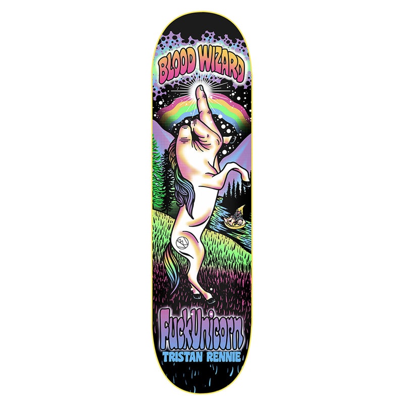 BLOOD WIZARD DECK RENNIE F**K UNICORN (8.5″) 8.5″
