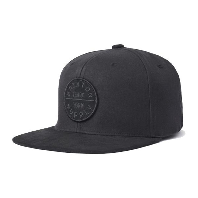 BRIXTON OATH III SNAPBACK BLACK/BLACK