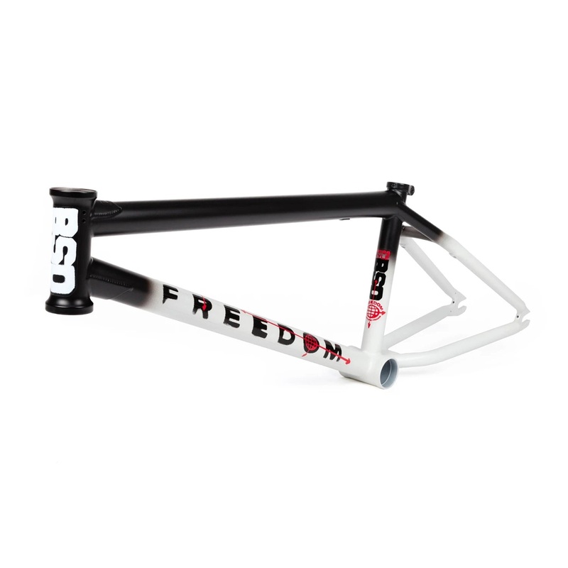 BSD BMX Freedom Frame 20.5 – Black/White Fade