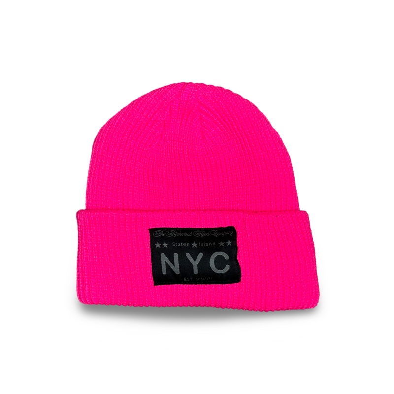 Callender NYC Fisherman Beanie – Pink