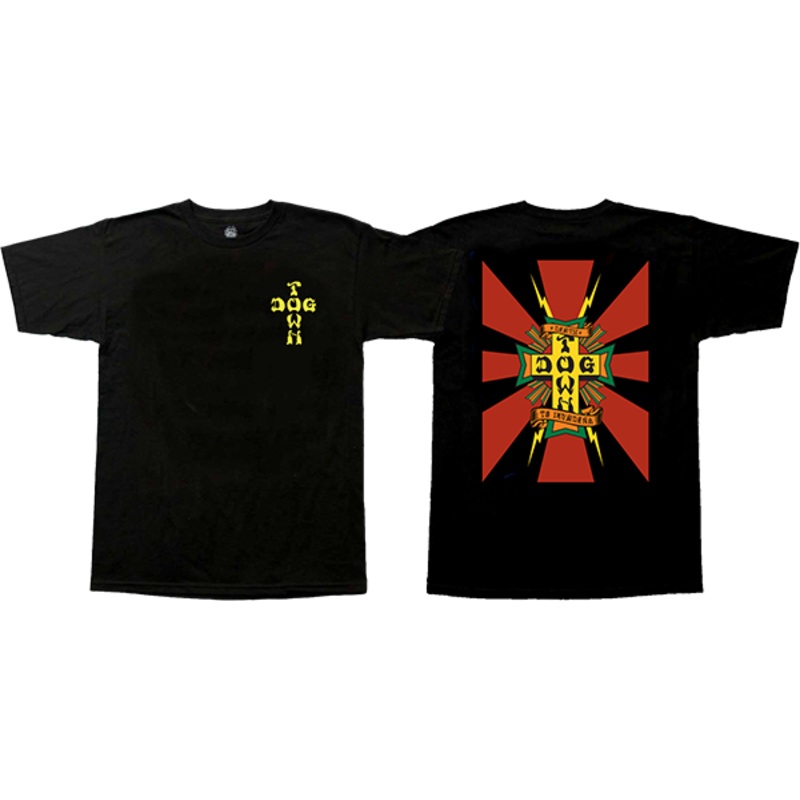 DOGTOWN DEATH TO INVADERS SS BLACK/RED S