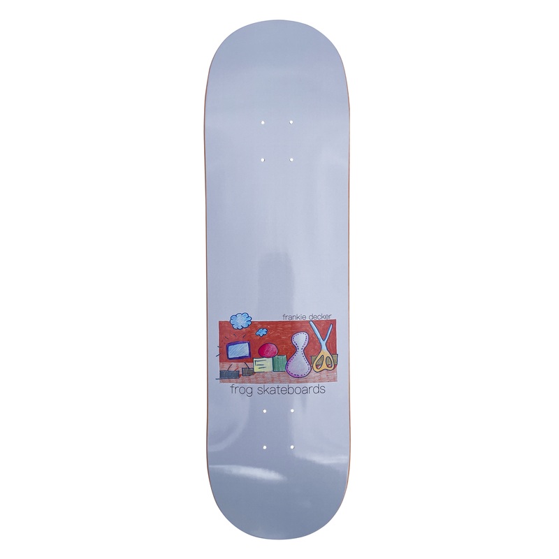FROG DECK INDOOR VOICES FRANKIE DECKER (8.25″) 8.25″