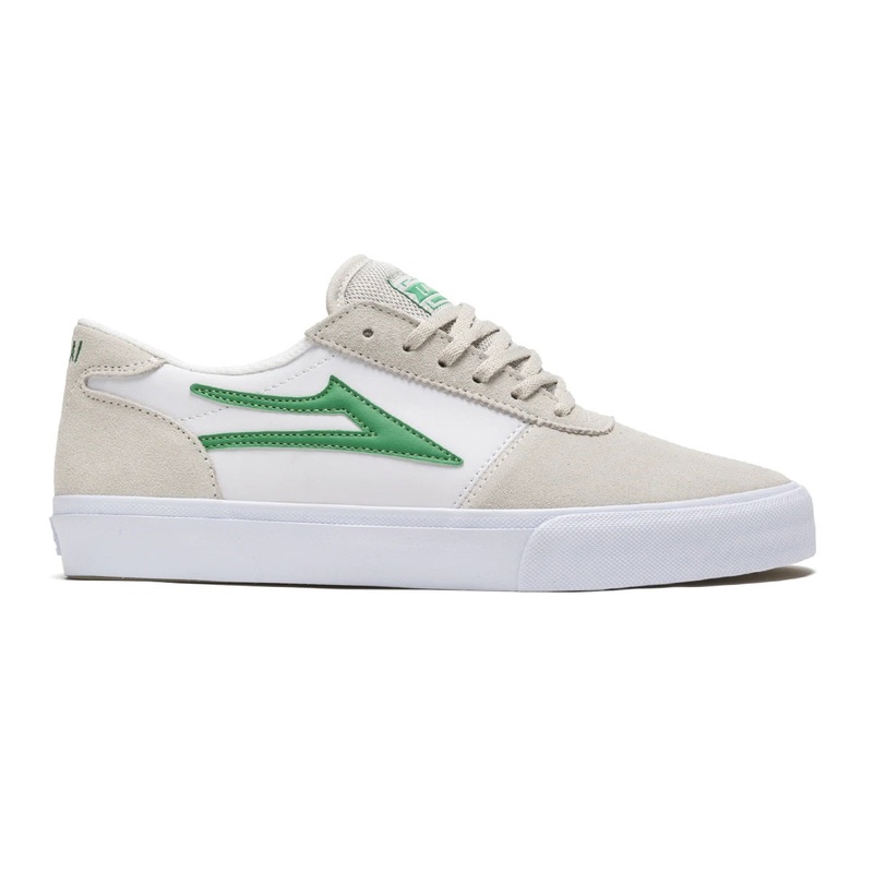 Lakai Shoes Manchester – White/Grass Suede 7 White