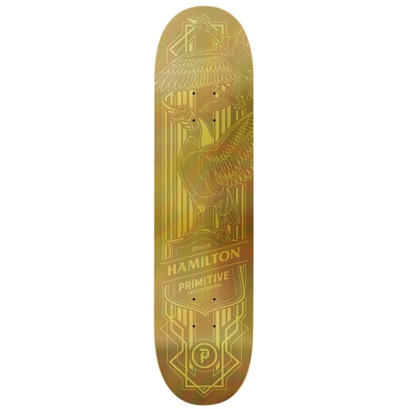 PRIMITIVE DECK – GOLD FOIL HAMILTON GOOSE (8.125″) 8.125″