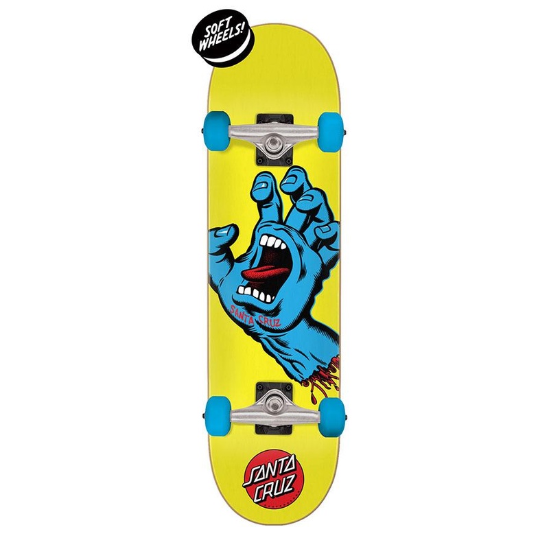 SANTA CRUZ COMPLETE SCREAMING HAND MINI (7.75″ X 30″) 7.75″