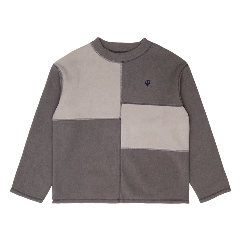 Sex Hippies Box Fleece Mock Neck M