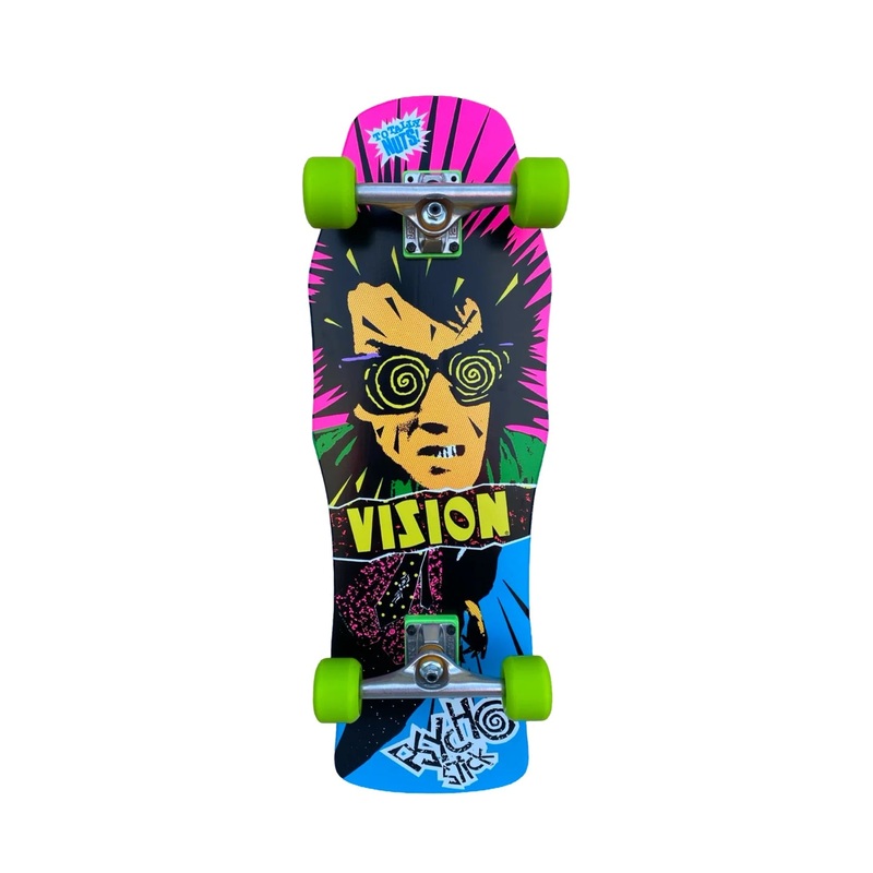 Vision Original Psycho Stick Skateboard Complete – 10 Blue