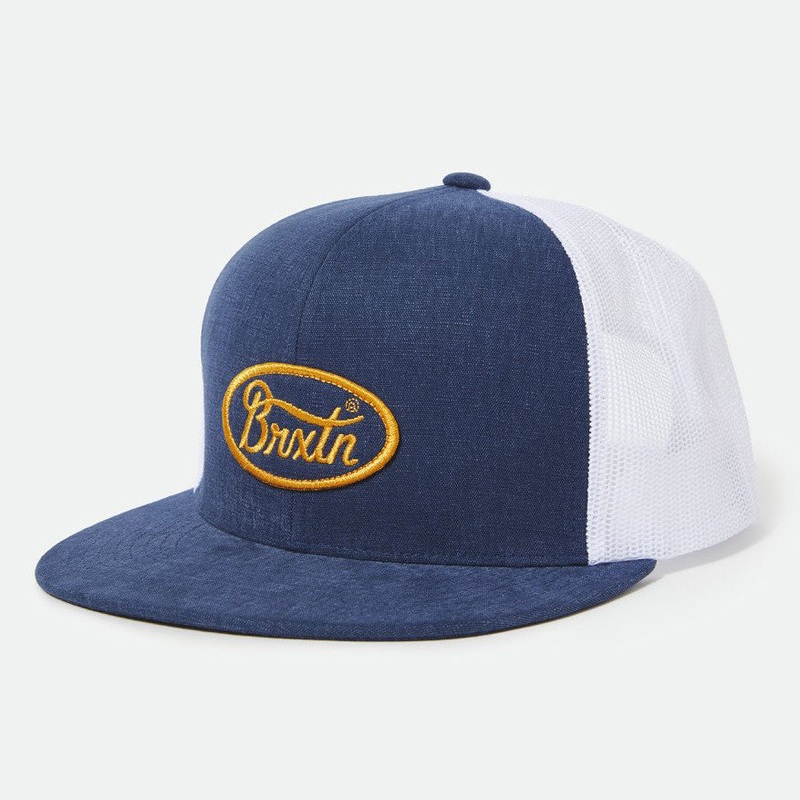 BRIXTON PARSONS HP MESH CAP JOE BLUE/WHITE