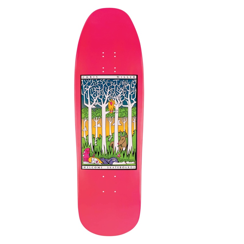 Chris Miller Love is Essential on Gaia – Hot Pink Dip – 9.6″ 9.6