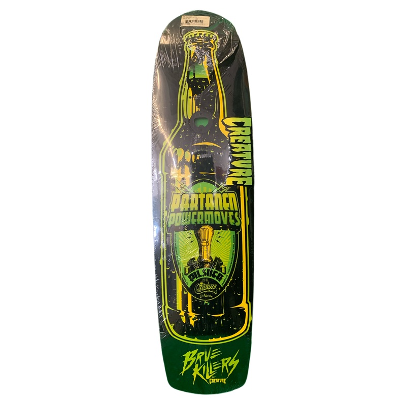 Creature Brue Killer Partanen Pilsner 8.38″ Classic Skateboard Deck
