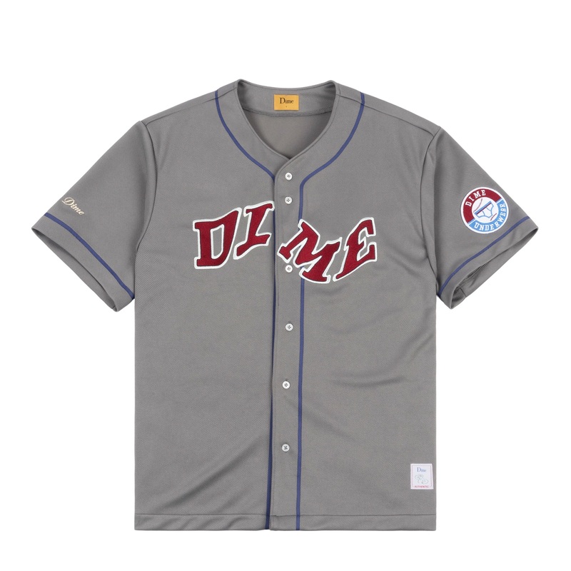 Dime League Jersey – Gray Small