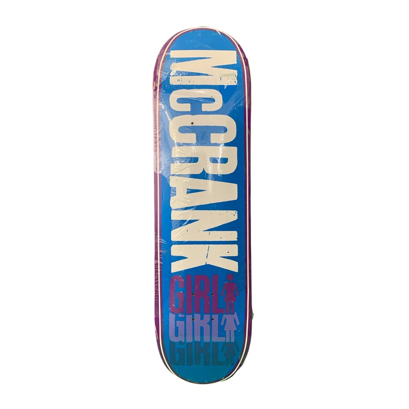 Girl Rick McCrank Blue/Purple 8.38″ Classic Skateboard Deck