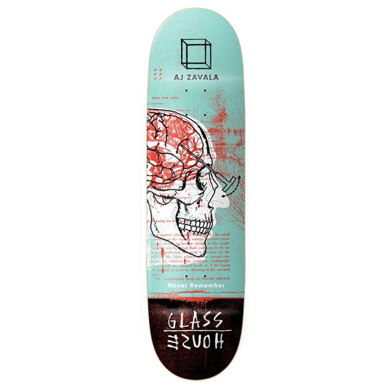 Glass House – AJ Zavala 8.25 – Skateboard Deck