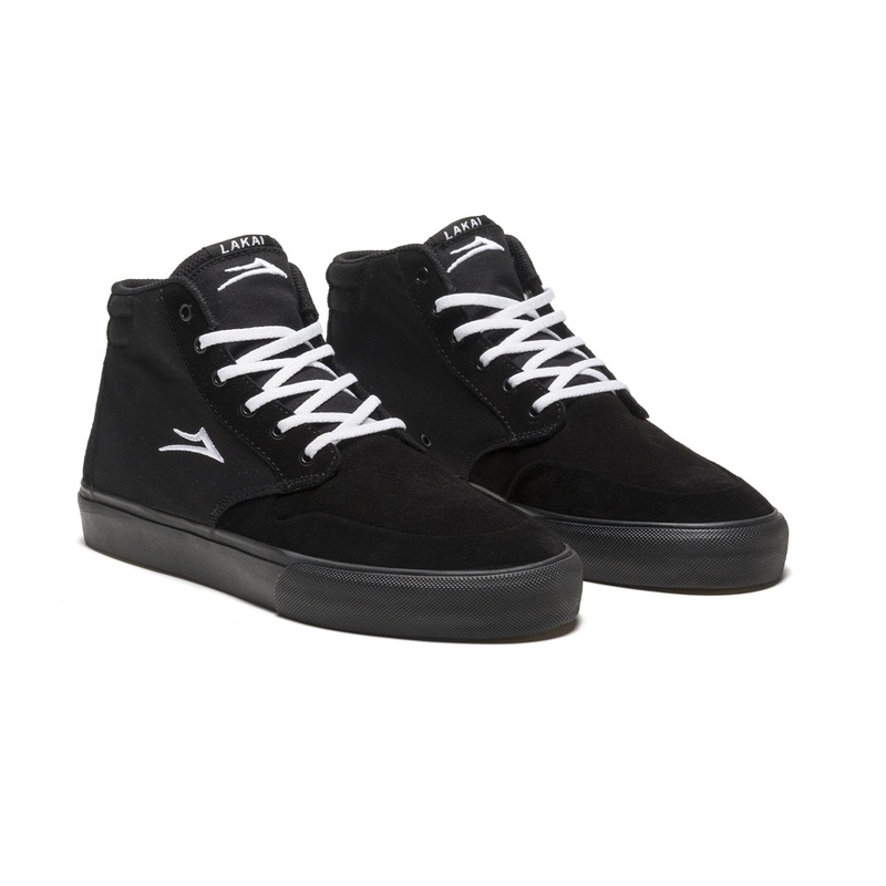 LAKAI RILEY 3 HIGH BLACK/BLACK 7