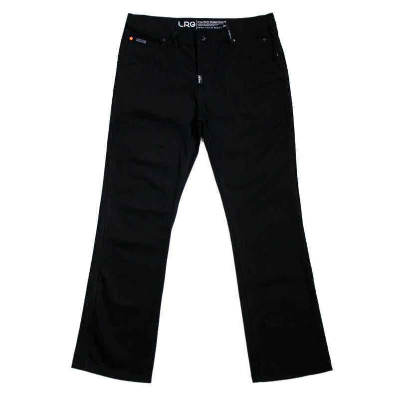 LRG Jeans Grass Roots True Straight Fit – Triple Black Black
