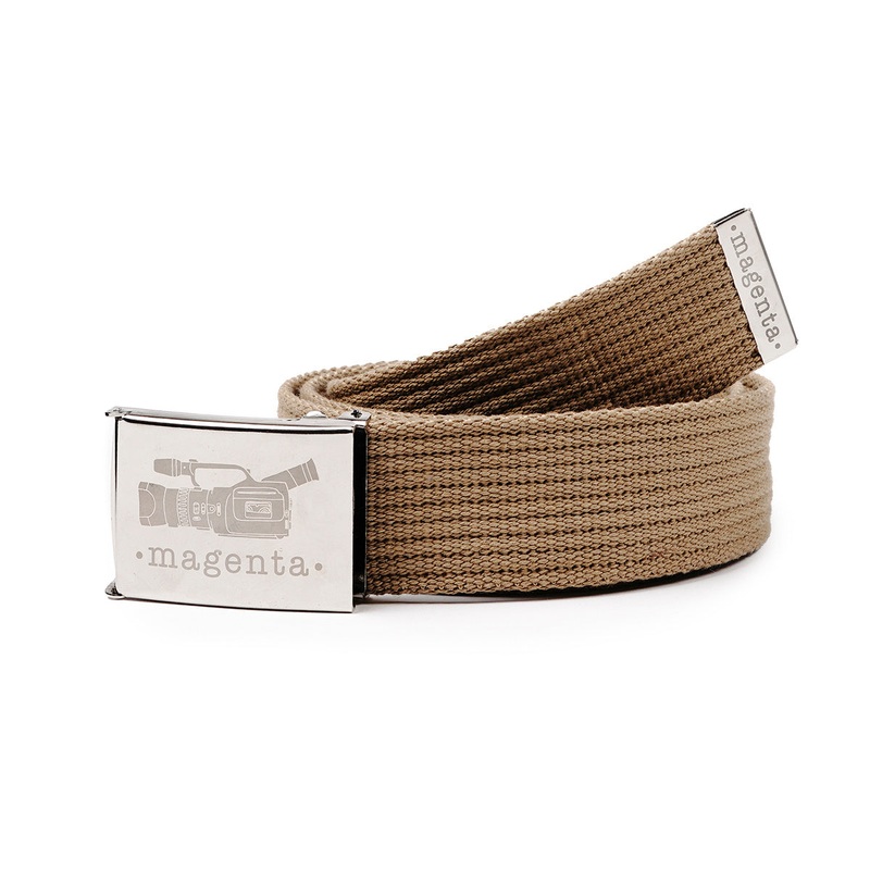 MAGENTA VX CLIP BELT NATURAL
