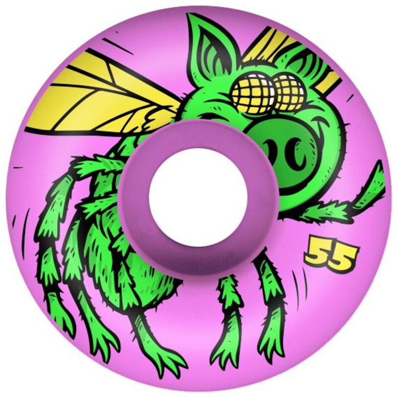 PIG WHEELS – BIG FLY 101A (55MM) – PURPLE 55MM