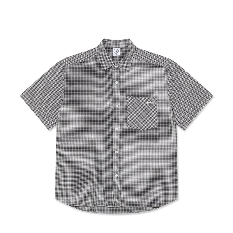 Polar Skate Co Mitchell Shirt Spring 2025 Grey/Gray Medium