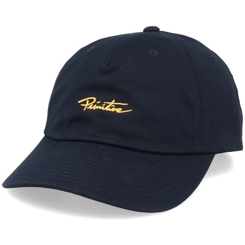 PRIMITIVE CORE MINI NUEVO SCRIPT DAD HAT BACK/GOLD
