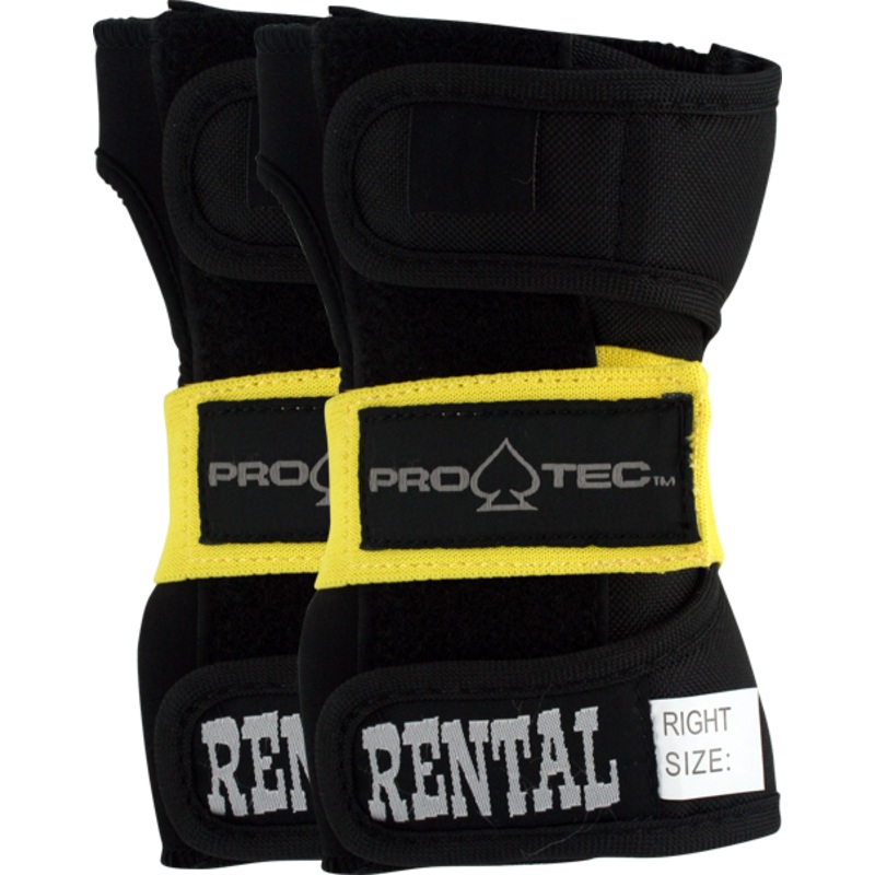 PROTEC RENTAL WRIST BLK/YEL YTH