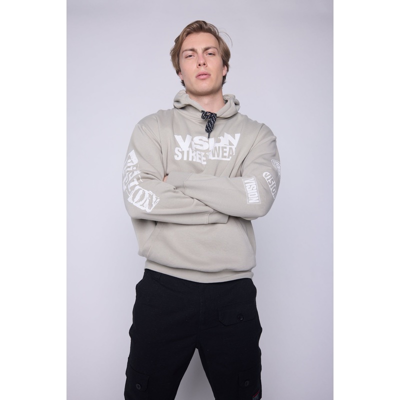 Team Logo Hoodie – Mushroom S