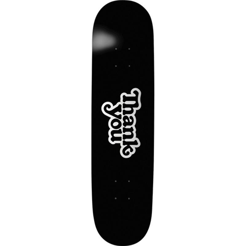 THANK YOU LOGO DECK 8.25″ BLACK