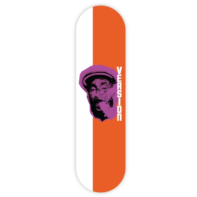 Version – Scratch – Split – Skateboard Deck 8.5